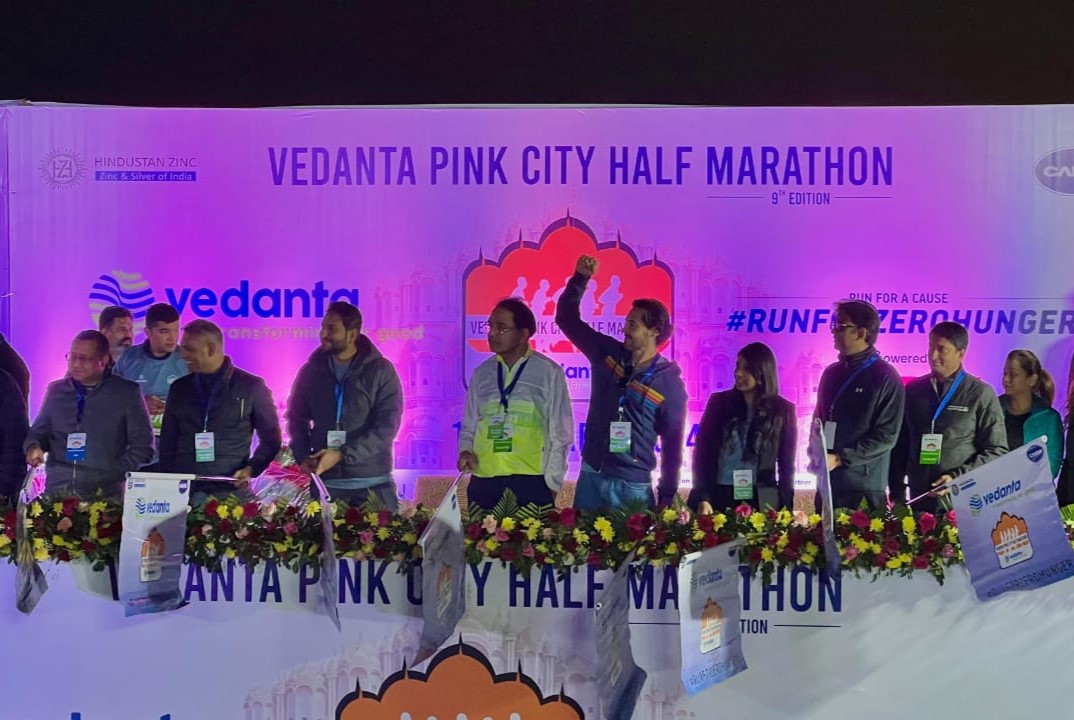 Vedanta Pink City Half Marathon 2024 Raises 1 Lakh Meals For Children And Animals